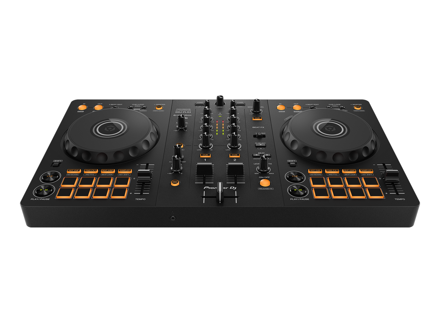 DDJ-FLX4 — 2 - Channel DJ Controller for Rekordbox & Serato DJ